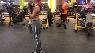 M@nyV1ds - AriaBaker - Workout at the Gym-6