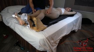 TicklingGirlsVideos - Hyper ticklish Monica on her first time.-1
