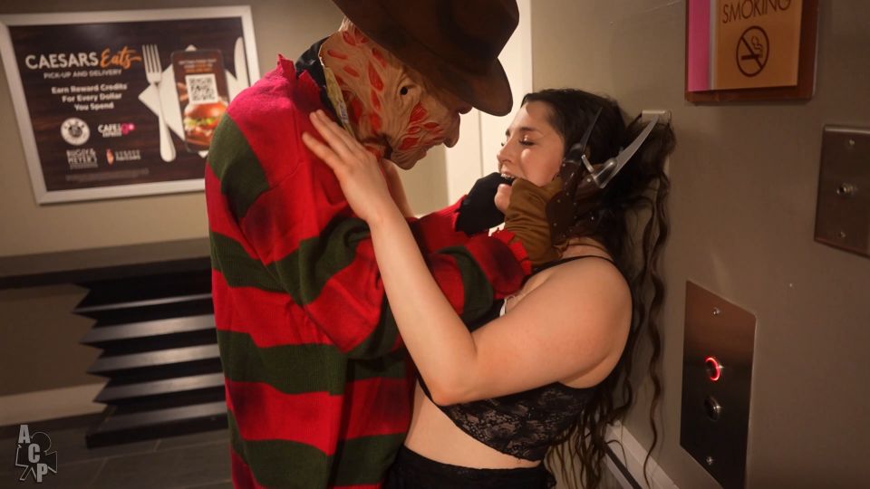 Fetish porn   fetish GIbbyTheClown – PrincessElla69 – Freddy Kreuger Fucks White Slut In Las Vegas [UltraHD 4K 2158p] 2025