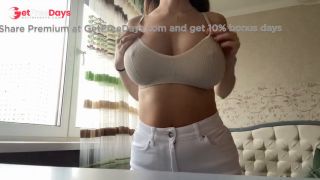 [GetFreeDays.com] Boobs. Tits. Nipples. Trying on sexy tops on my natural plump milk breasts Sex Film March 2023-1