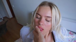 Perfect Body Teen Gives Blowjob, Dick Riding And Gets Pussy Creampie  Miradavid 1080p-0