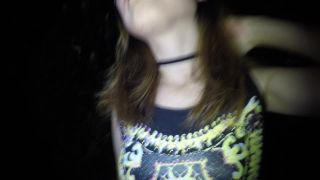 Anna Gets Spitroasted In The Park Bukkake!-7