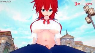 [GetFreeDays.com] Rias Gremory from Highschool DxD Gives You A Footjob Hentai POV Adult Film June 2023-9