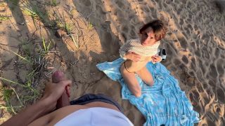Fuck With Stranger On Public Beach (Hot Babes) Darcy Dark-9