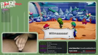 [GetFreeDays.com] PandaFemboy Plays Mario and Luigi Brothership Part 5 Adult Video May 2023-7