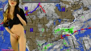 Self fisting the weather lady Adalyn - Fisting-3