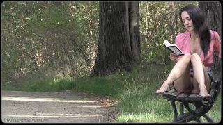 online adult clip 17 Sweet Anna Voyeur Girl Read Book In The German Park - exhibition - hardcore porn porno anal dp tainster party hardcore-7