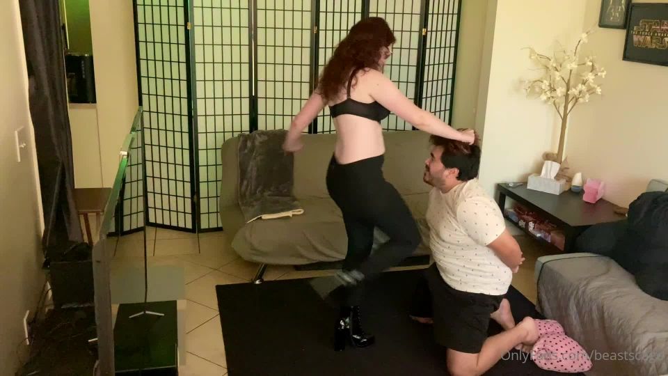 Ballbusting Pleasure Part 1 beastscage 007