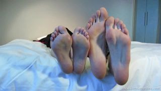 xxx video clip 43 I Love Long Toes - Foot comparison, femdom otk spanking on pussy licking -5