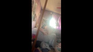 Cherry Doll - cherryxkitty () Cherryxkitty - morning finger fucking with my door wide open my parents are home oops 06-08-2019-5