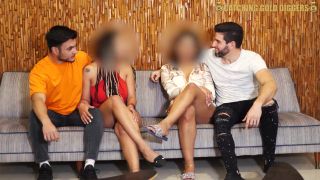 Two Hot Mexican Teens Picked Up From The Bus Stop To Have A Unforgettab.-2