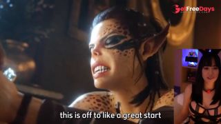 LaeZels hidden blade Baldurs Gate 3 Futanari Hentai-5