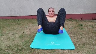 Celina-Ballerina's Hot Yoga in Garden 2025 FullHD 1080P-3