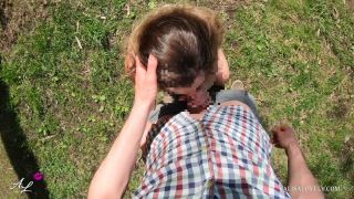 Alisa Lovely - Walking by the lake and fucking like a dog-0