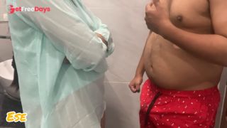 Desi Stepsister Got Banged by His Horny Step-brother in Bathroom-2