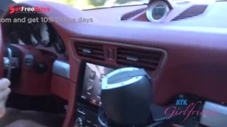 Date with Remi Raw going on a drive and rubbing her pretty wet pussy POV-1