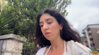 Wife After Fuck With Cum On Face a Walk On Public (Amateur porn) Katty West-9