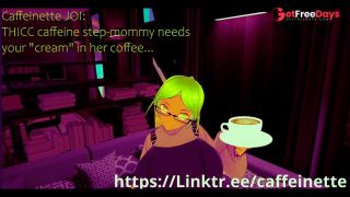 JOI for male Caffeine step mommy needs your cream in her coffee-4