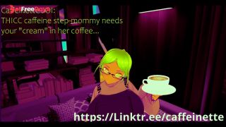JOI for male Caffeine step mommy needs your cream in her coffee-5