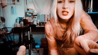 Chastity toy gets machine-fucked.-2