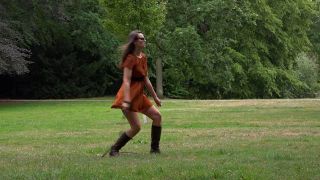 FEMDOMFOTO - Lady Iveta - 2nd Stockwhip - Cracking (German).-0