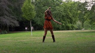 FEMDOMFOTO - Lady Iveta - 2nd Stockwhip - Cracking (German).-8