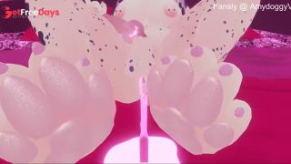 Furry Futa Dog Girl Toys With Herself-3