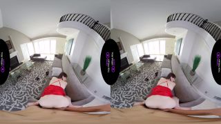 VirtualRealTrans: Natalie Mars - My Girl's Sister  on virtual reality porn blowjob eye contact-9