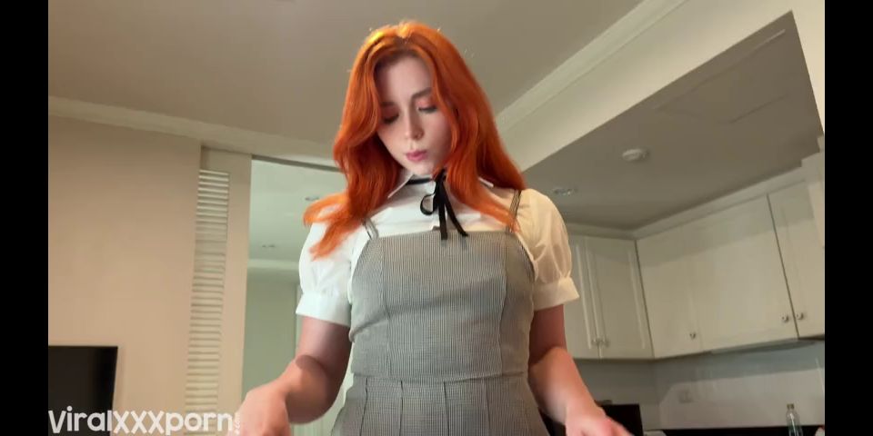 Sweetie Fox  pov hard fuck Sweetie Fox Redhead Schoolgirl in Lingerie Gets Fucked Hard in POV Video