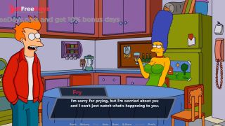 Hot milf marge Gave Me a Handjob 18 - Lustfield Hentai Sex Scenes Gameplay Part 6-8