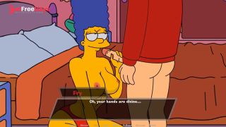 Hot milf marge Gave Me a Handjob 18 - Lustfield Hentai Sex Scenes Gameplay Part 6-9