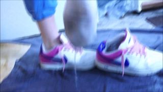 Custom Fetish - Amber s Squishy Sneaker Shower - Fetish-9