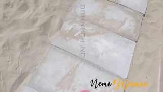 Wife at the Beach with the Lifeguards Cock Tastier than her Cuckold Husband un.-1