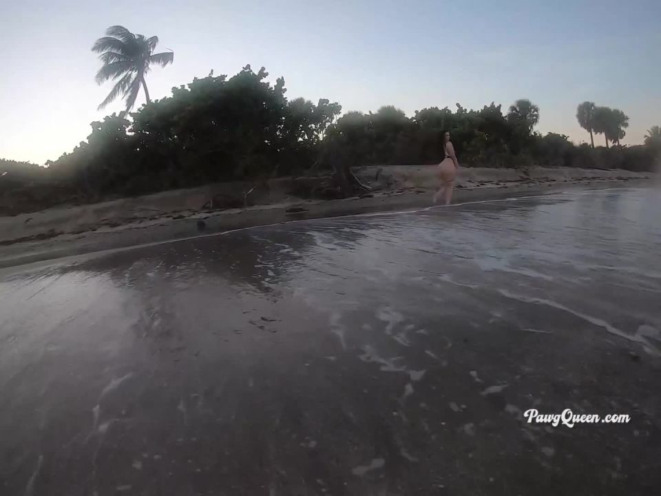 Miami Beach Sandy Pussy Play - Solo