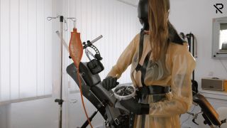 [GetFreeDays.com] Rubber mistress prepares the clinic for examination facesitting-6