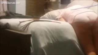 [HotSpanker.com] jeans fetish Hijo castiga asu madre por salir con hombres, mother spanking on old/young-9