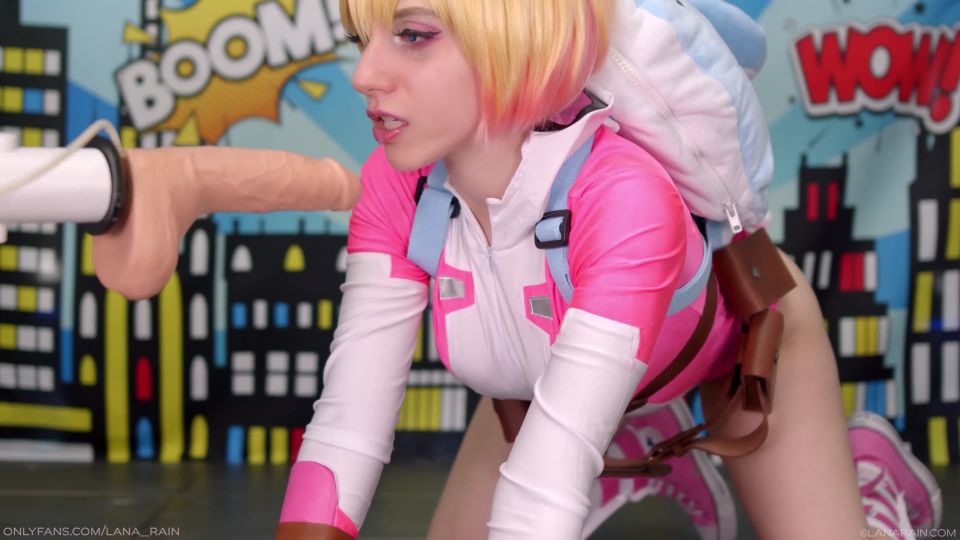 porn clip 37 vintage femdom cosplay | Lana Rain – Gwen Pool Breaks The 4th Wall | superheroines fetish