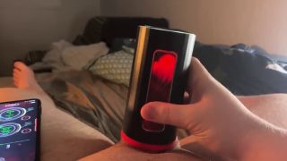Bisexual Male Watch me cum and masturbate off Lelo F1s V2 sex toy-5
