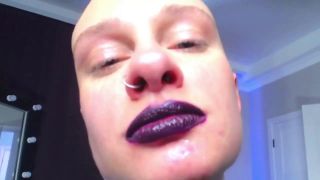 Webcam Bald Latex Girl Shiny Princess Deepthroat Training Deepthroatandvomit (Fetish porn)-5