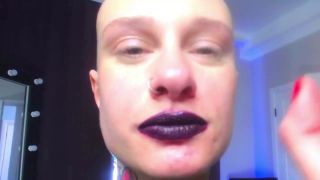 Webcam Bald Latex Girl Shiny Princess Deepthroat Training Deepthroatandvomit (Fetish porn)-6