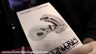 online xxx clip 8 Chastity Fashion Show - Steelwerks Extreme - Inventor Interview Part 2 - fetish - bdsm porn pregnancy risk fetish-7