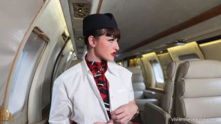 Vivienne lamour - a relaxing flight (Fetish porn)-3