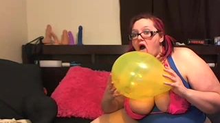 xxx video 26 SaraStar – Sara loves Balloons, bbw candid on bbw -9