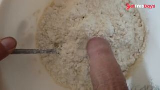 Baking you a cake for your birthday and playing with my uncircumcised dick-0