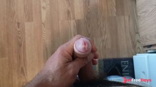 Baking you a cake for your birthday and playing with my uncircumcised dick-5