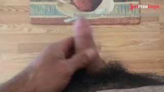 Baking you a cake for your birthday and playing with my uncircumcised dick-8