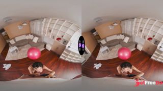 Naked Emily Pink Uses Exercise Ball to Turn Him on before Sex - Tmwvrnet-2