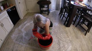 BuddahsPlayground - Latex Gloves and Black Dye-7