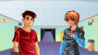 LoveSkySan - High School Days (RichyCapy) - Part 21 - Sexy Ebony Babe And Horny Girls By LoveSkySanHenta-5