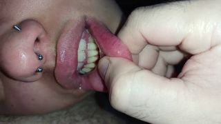 kingofnaughtiness6 - daddy cum very on the my big lips,i ate all your sperm swallowing-2